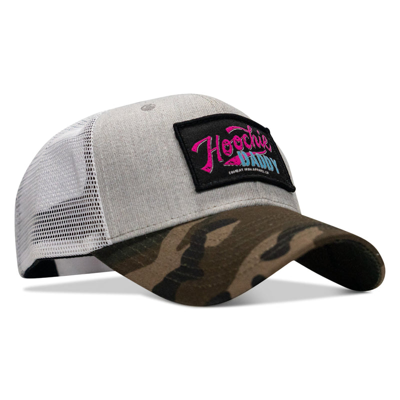 Load image into Gallery viewer, Hoochie Daddy Retro Script Patch Snapback Hat

