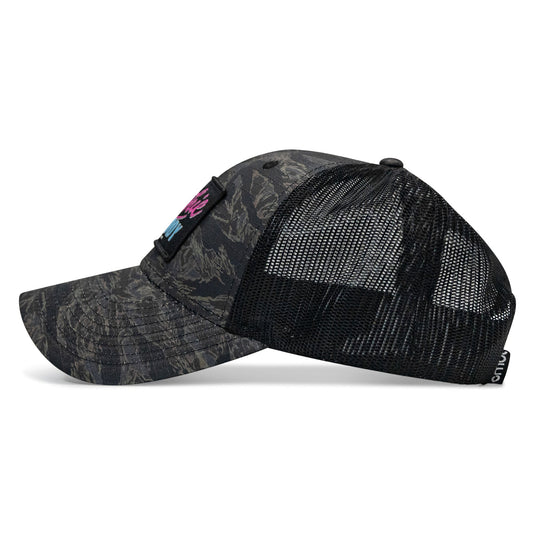Hoochie Daddy Retro Script Patch Original Ripstop Snapback Hat