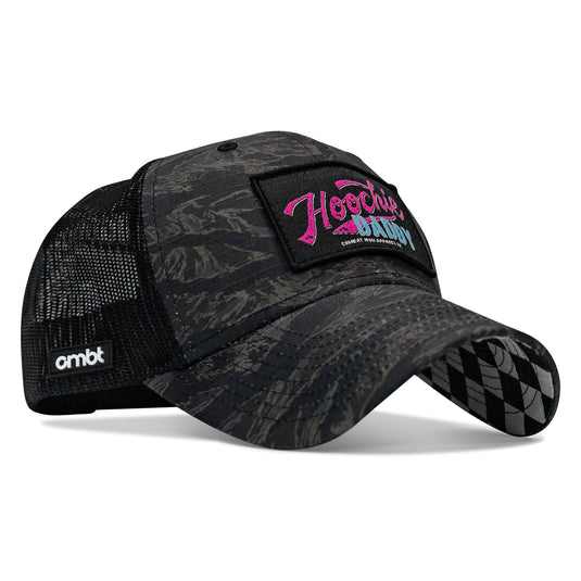 Hoochie Daddy Retro Script Patch Original Ripstop Snapback Hat