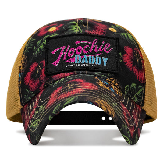 Hoochie Daddy Retro Script Patch Ripstop Tactical Mesh Snapback Hat