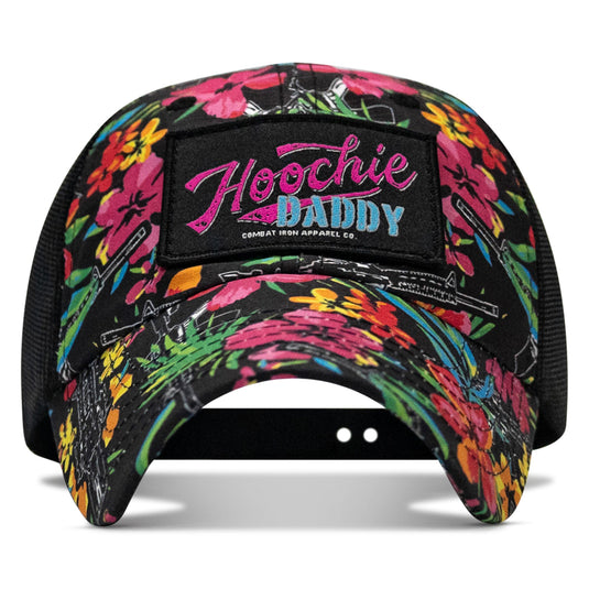Hoochie Daddy Retro Script Patch Ripstop Tactical Mesh Snapback Hat
