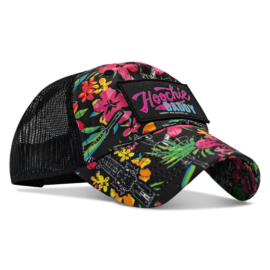 Hoochie Daddy Retro Script Patch Ripstop Tactical Mesh Snapback Hat