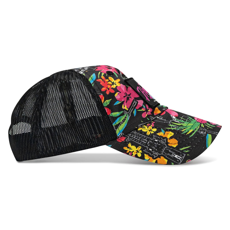 Load image into Gallery viewer, Hoochie Daddy Retro Script Patch Ripstop Tactical Mesh Snapback Hat
