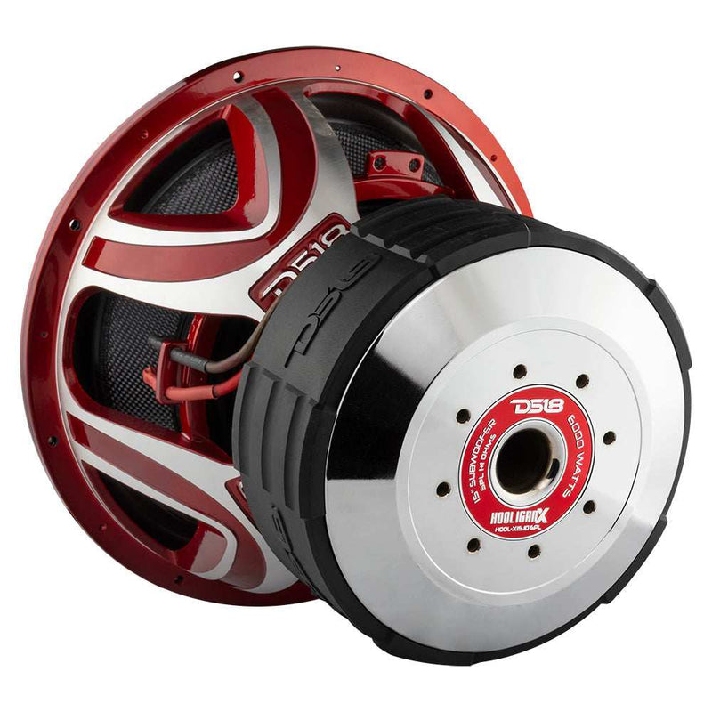 Load image into Gallery viewer, HOOLIGAN X 15&quot; SPL Fiber Glass Cone Subwoofer 4000 Watts Rms 4&quot; DVC 1-Ohm - Skoutley Outdoors LLC
