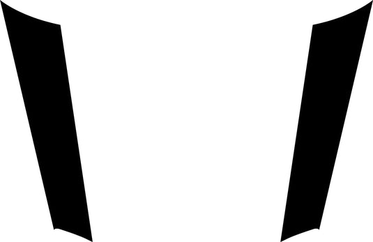 Hood Spear Decals for 2023-2024 Dodge Hornet