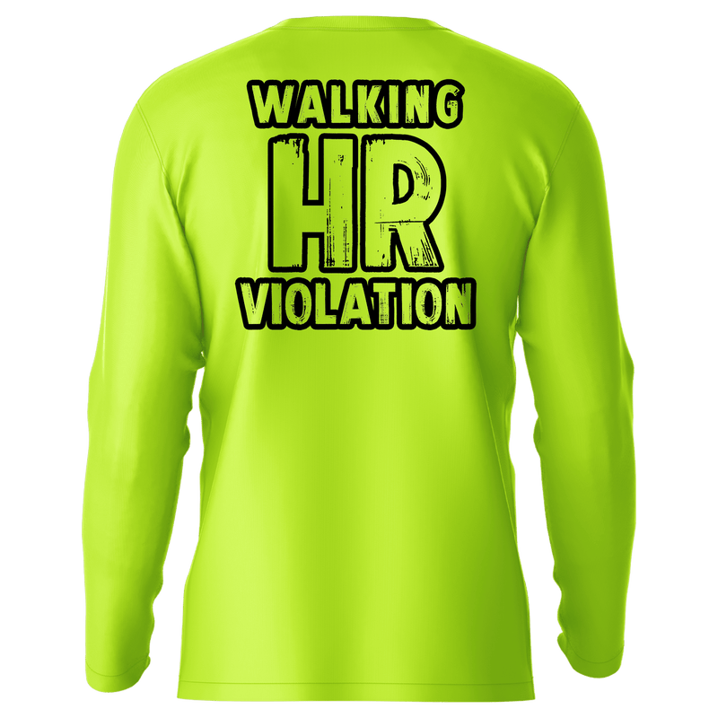 Load image into Gallery viewer, HR Violation - Hi-Visibility UPF 50 Long Sleeve Sun Shirt
