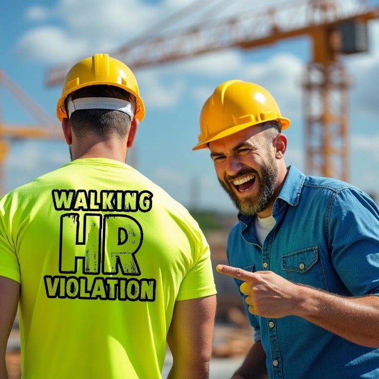 Load image into Gallery viewer, HR Violation - Long Sleeve Hi-Vis T-Shirt
