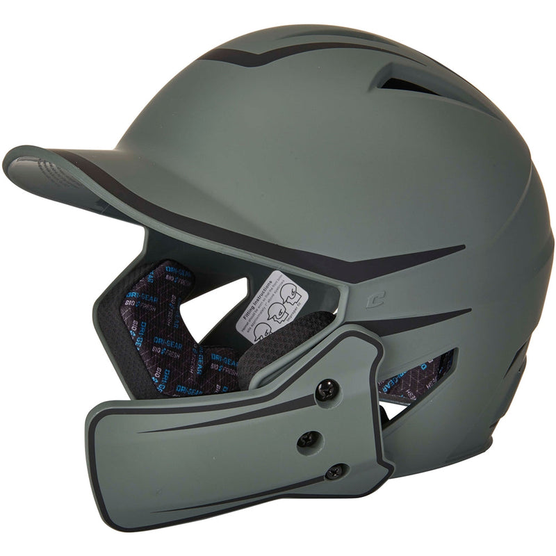 Load image into Gallery viewer, HX Legend Plus 2-Tone Baseball Helmet w/Flap
