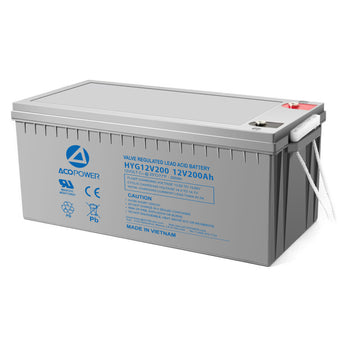 Load image into Gallery viewer, Acopower HYG12-200Ah Rechargeable Gel Deep Cycle 12V 200Ah Battery

