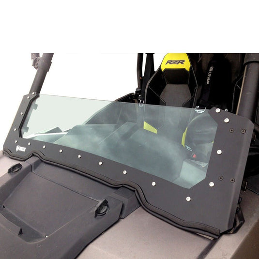 Moto Armor Glass Half Windshield for 2014-18 RZR 900 / XP 1000