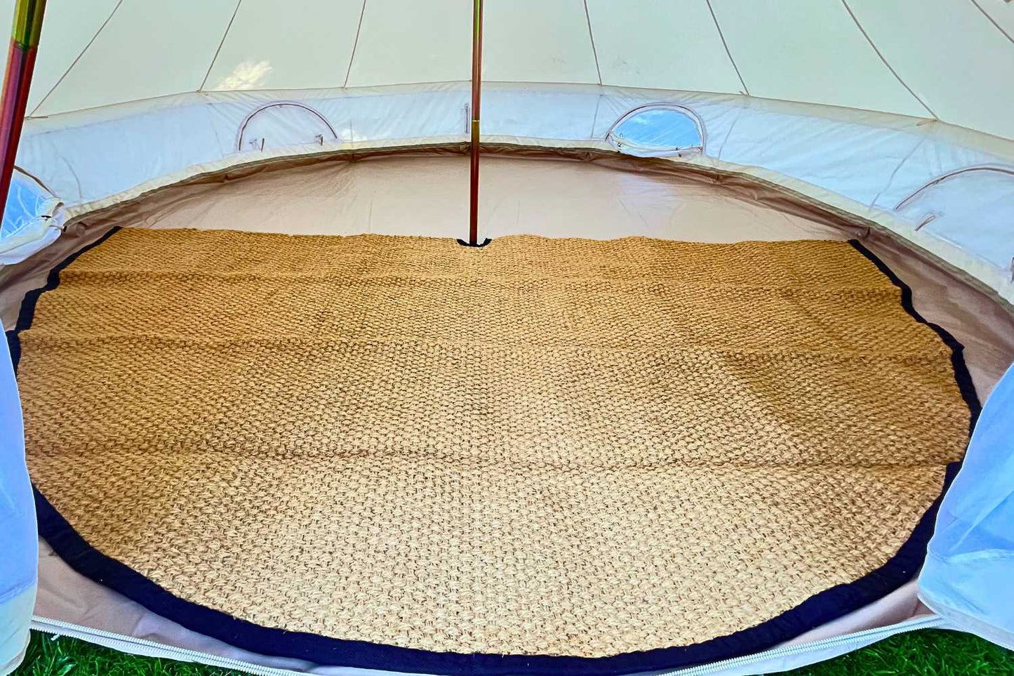 Coir Bell Tent Rug Half-Moon | 13' (4M)