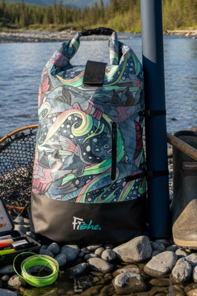 Load image into Gallery viewer, HaliBorealis Backpack Dry Bag
