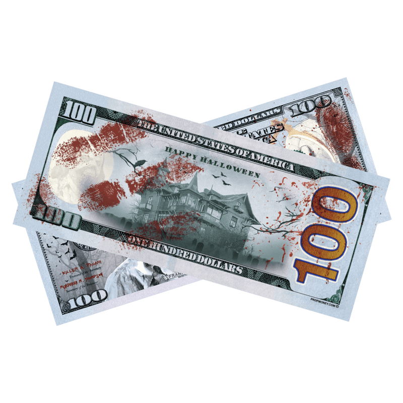 Load image into Gallery viewer, $100 Halloween Graveyard Bills
