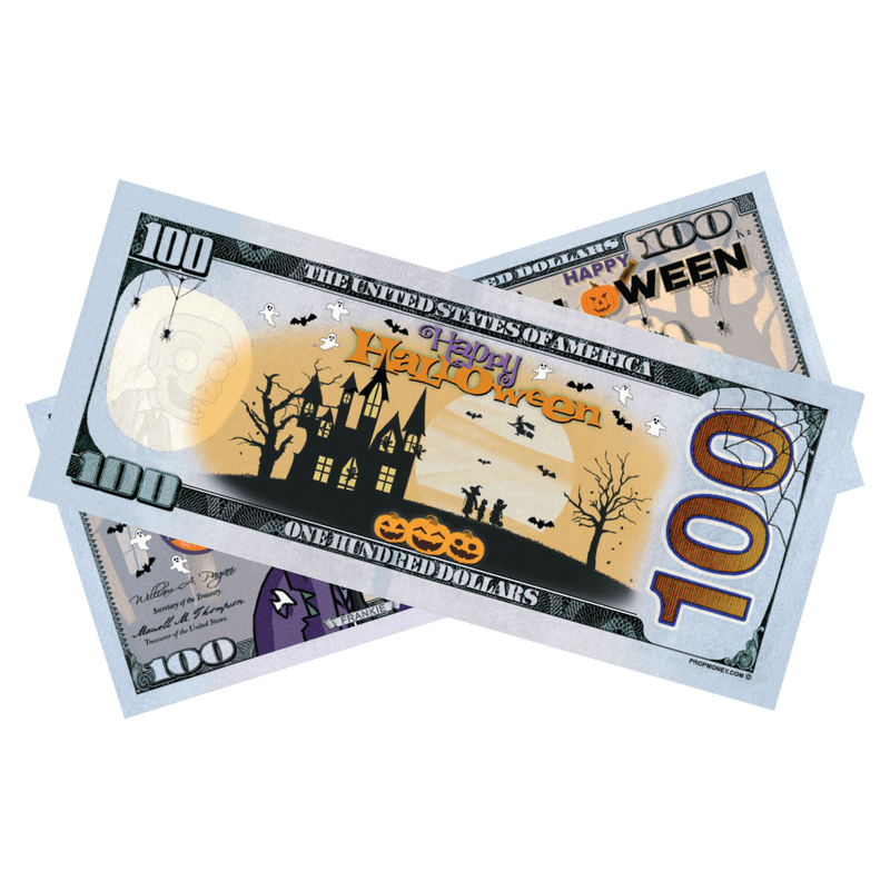 Load image into Gallery viewer, $100 Halloween Frankie Bills
