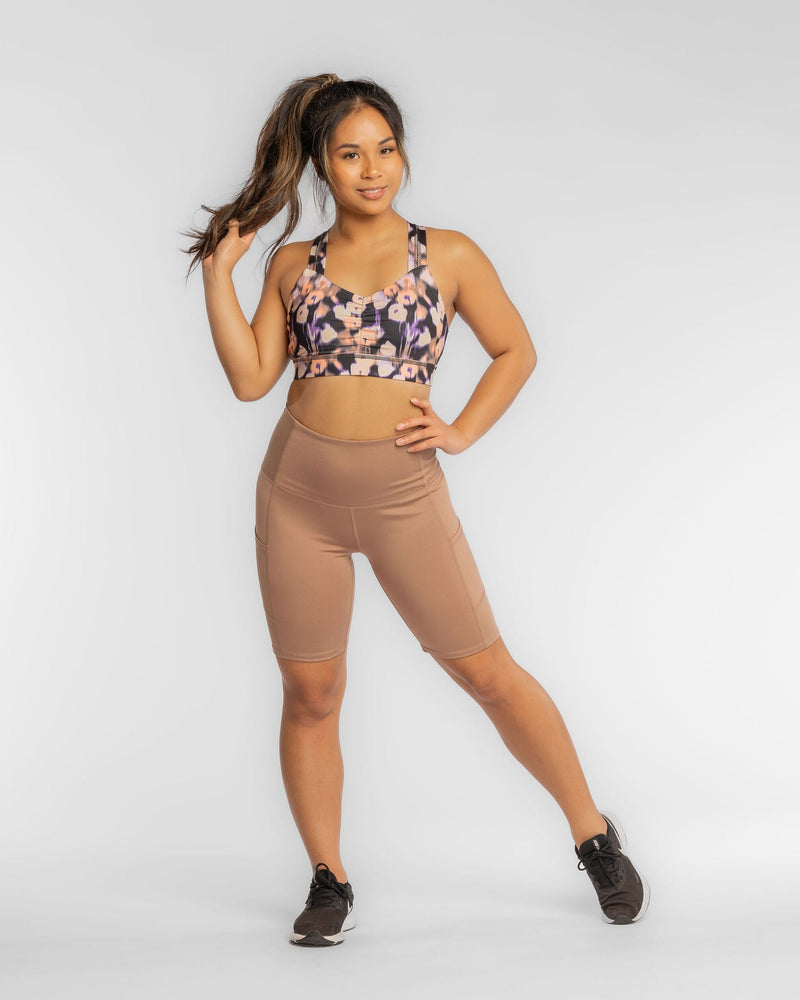 Load image into Gallery viewer, Hi Five High-Waisted Biker Short – Just Brew It
