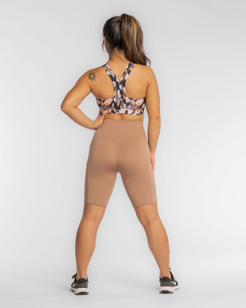 Load image into Gallery viewer, Hi Five High-Waisted Biker Short – Just Brew It
