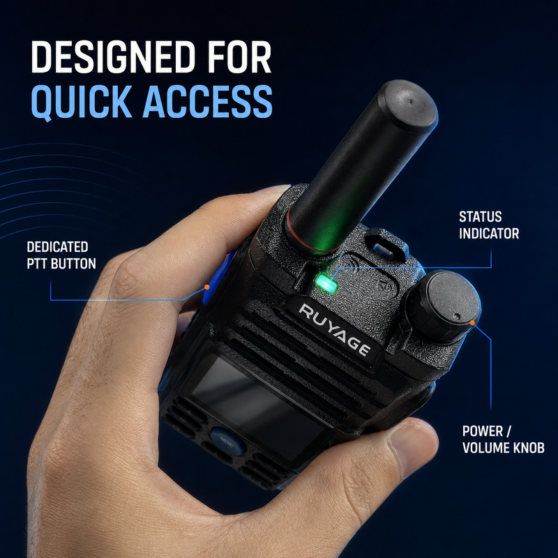 Load image into Gallery viewer, RUYAGE ZL50 Zello-Compatible Android WiFi Walkie Talkie
