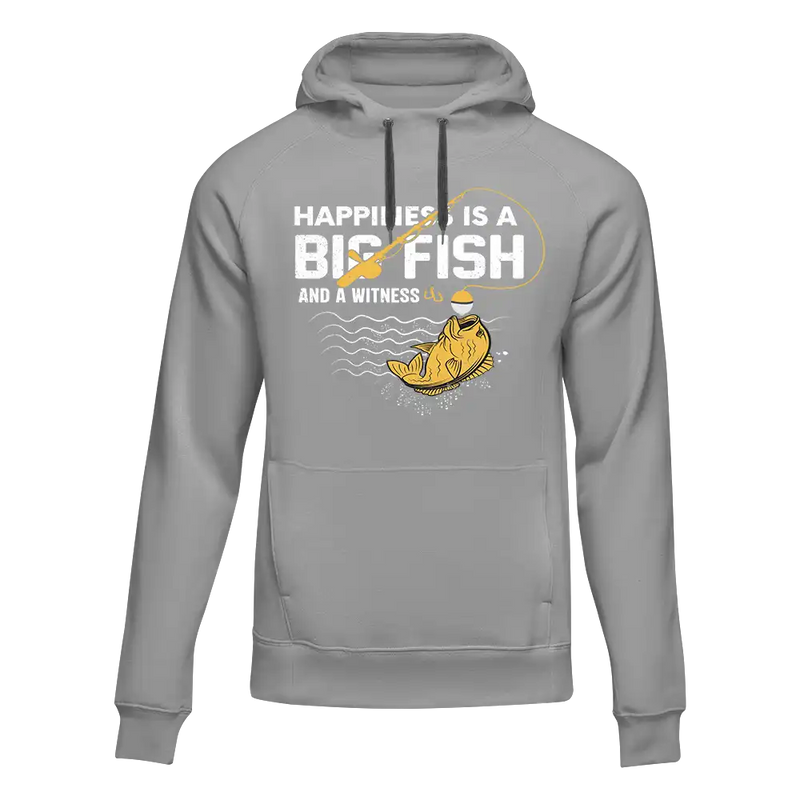 Load image into Gallery viewer, Happiness Is A Big Fish Unisex Hoodie

