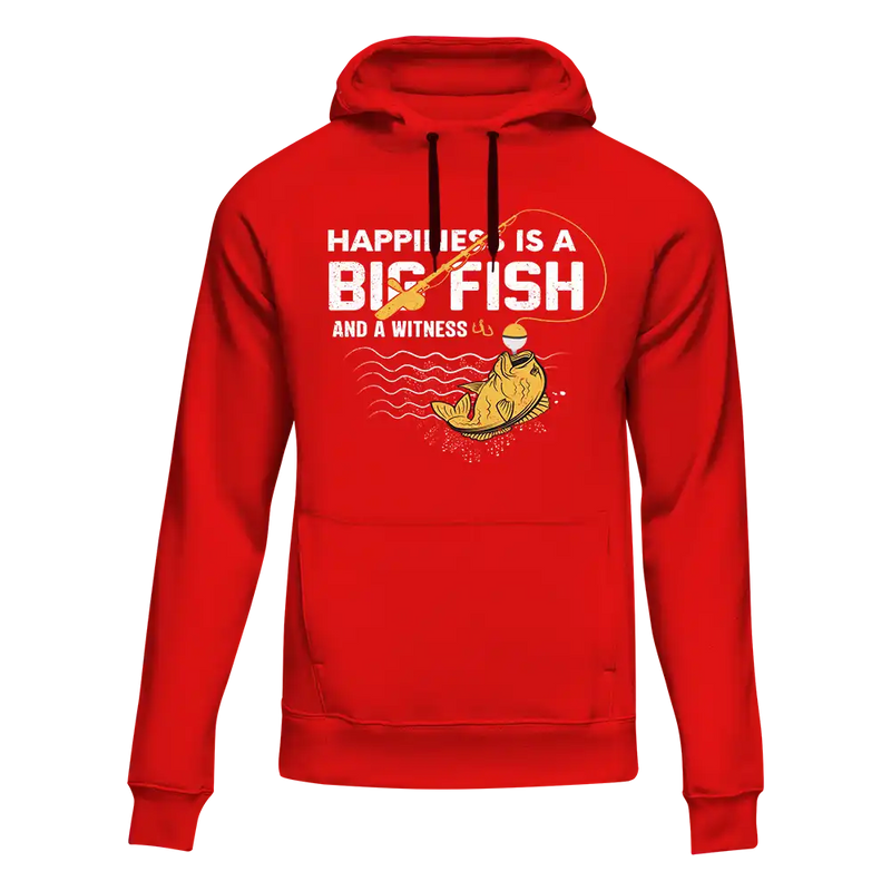 Load image into Gallery viewer, Happiness Is A Big Fish Unisex Hoodie
