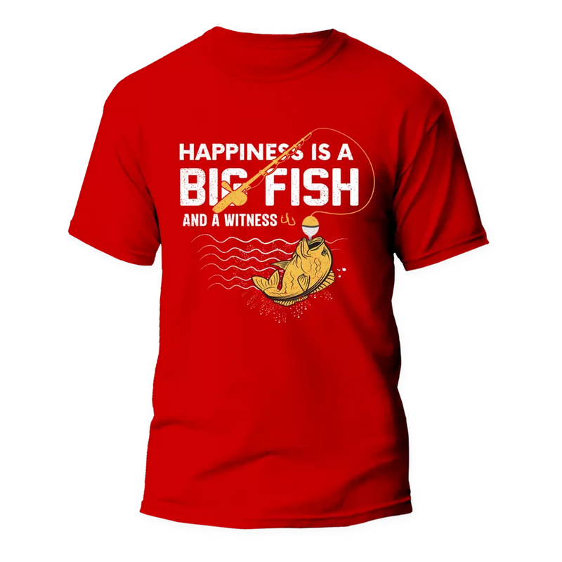 Load image into Gallery viewer, Happiness Is A Big Fish Man T-Shirt
