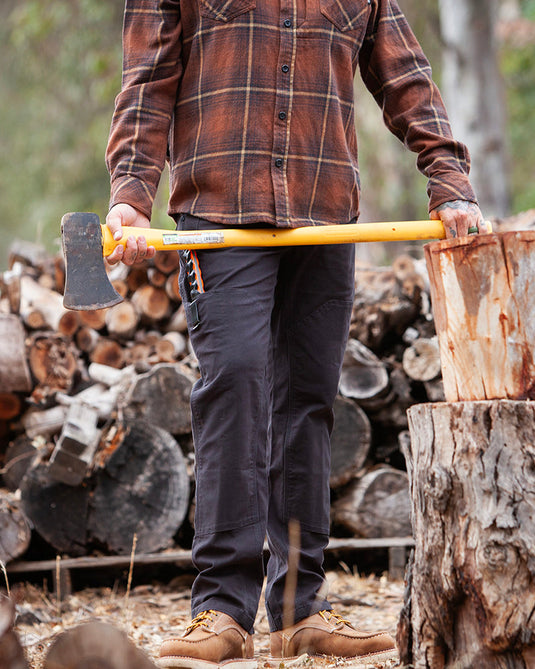 Hardened Double Knee Pant - Black