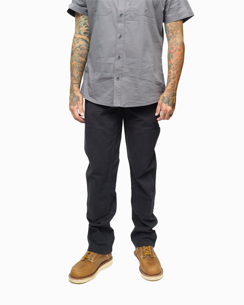 Load image into Gallery viewer, Hardened Double Knee Pant - Black
