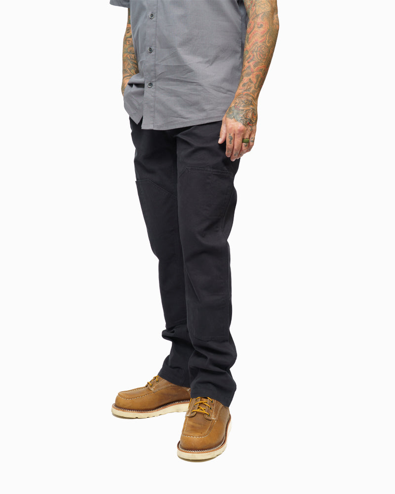 Load image into Gallery viewer, Hardened Double Knee Pant - Black
