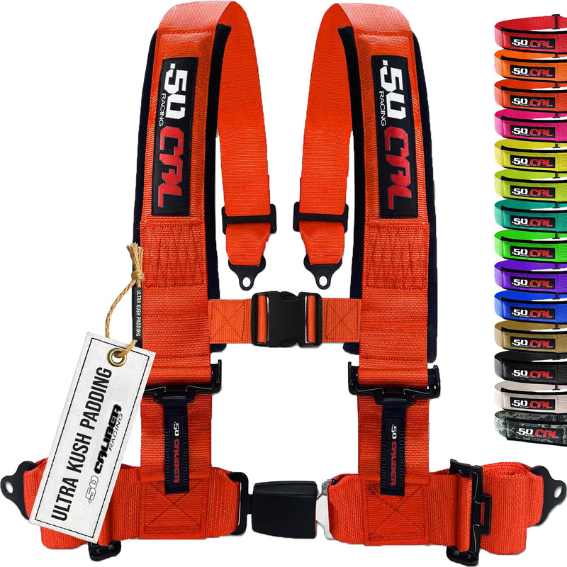 Load image into Gallery viewer, Pro Series 2" &amp; 3" 4 point Harness with push button release
