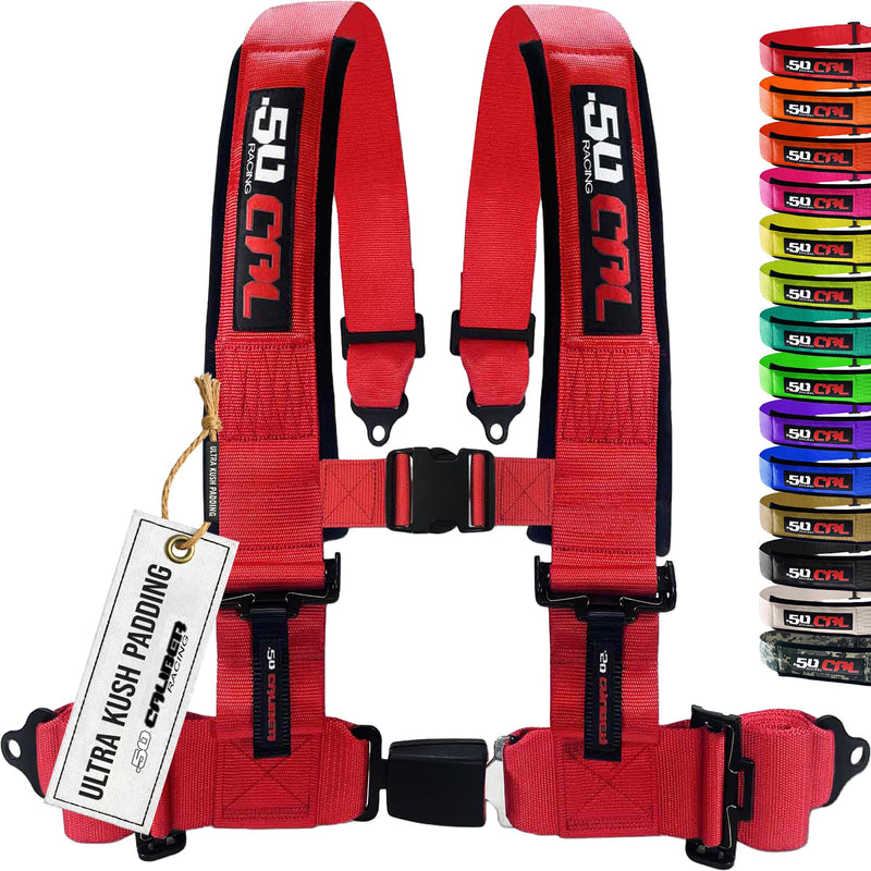 Load image into Gallery viewer, Pro Series 2" &amp; 3" 4 point Harness with push button release
