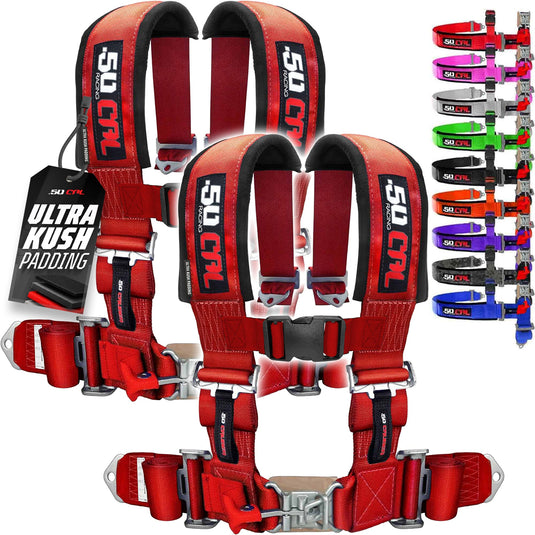 Pro Series 2" 4 point Latch Harness 50 Caliber Racing Harness
