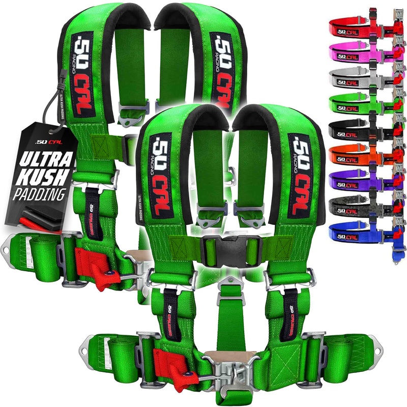 Load image into Gallery viewer, 2" 5 point Pro Series Latch Harness 50 Caliber Racing Harness
