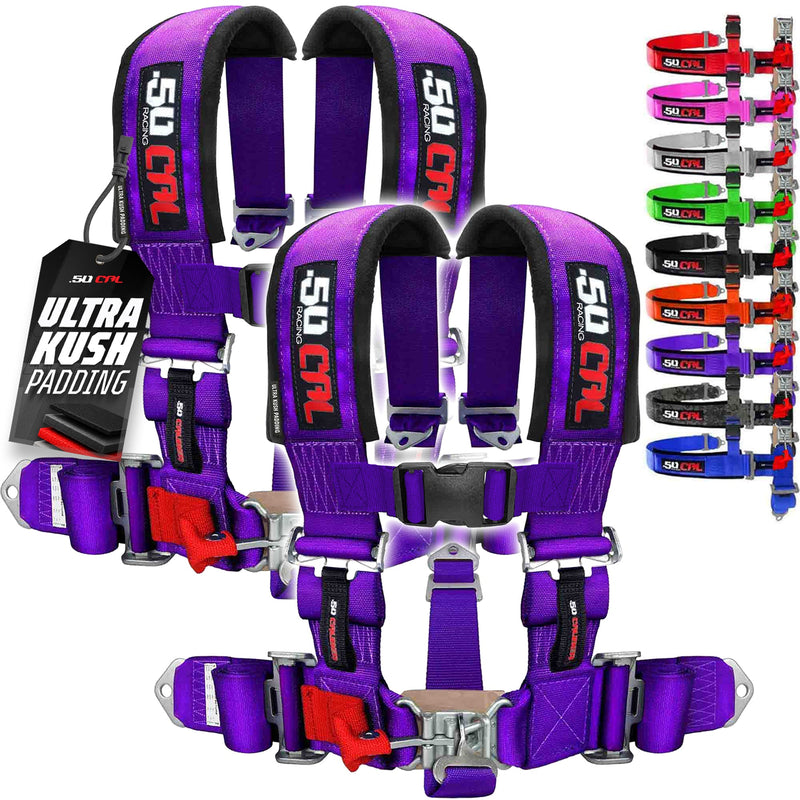 Load image into Gallery viewer, 2" 5 point Pro Series Latch Harness 50 Caliber Racing Harness
