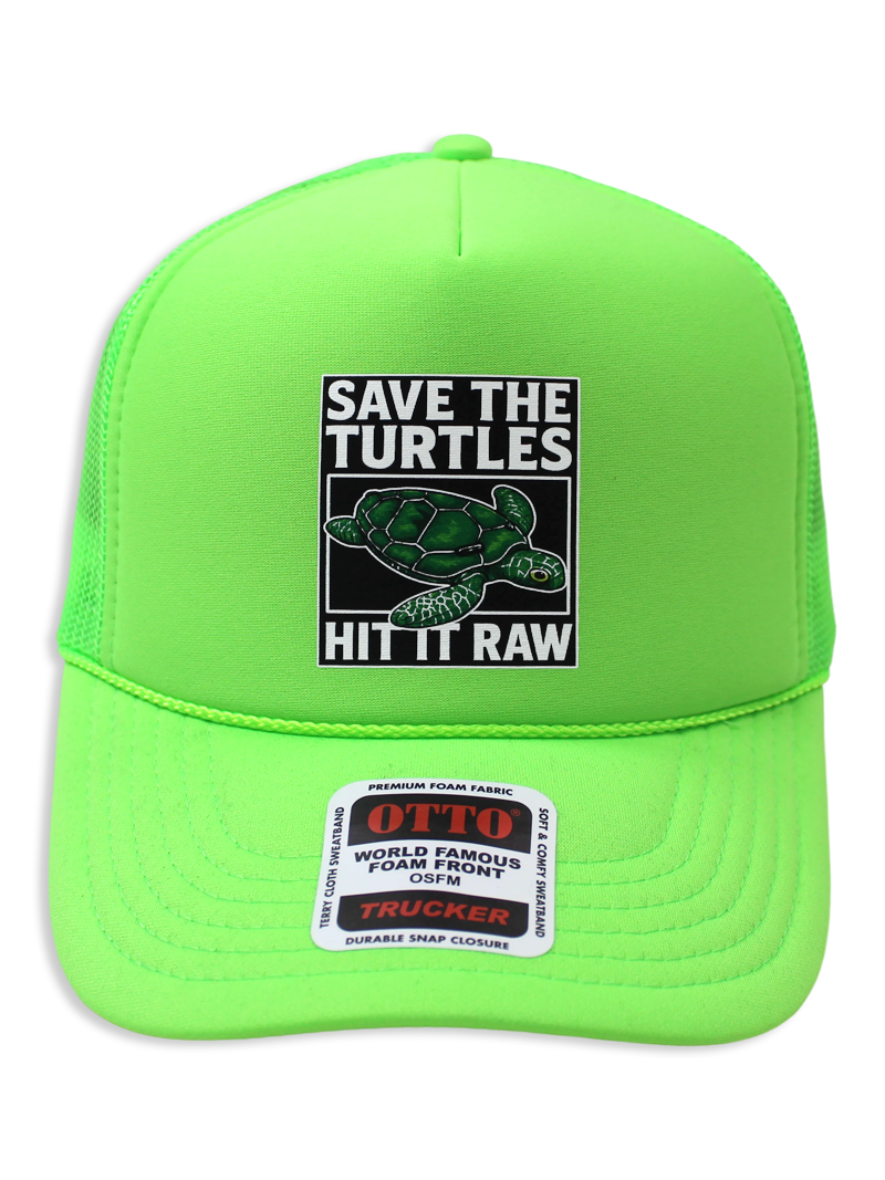 Load image into Gallery viewer, Save The Turtles Trucker Hat
