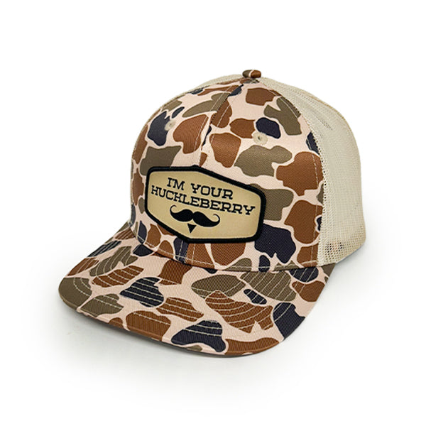 Load image into Gallery viewer, I’m your Huckleberry Woven Patch Hat
