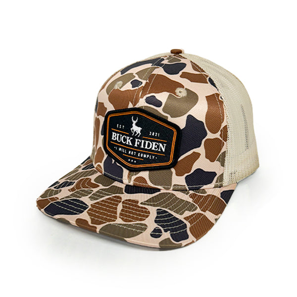 Load image into Gallery viewer, Buck Fiden Woven Patch Hat
