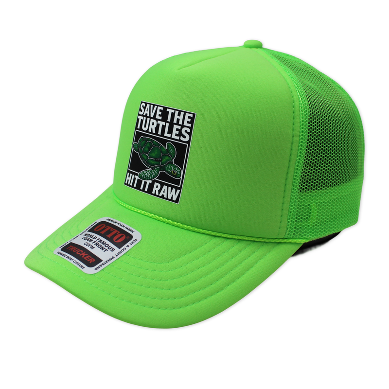 Load image into Gallery viewer, Save The Turtles Trucker Hat
