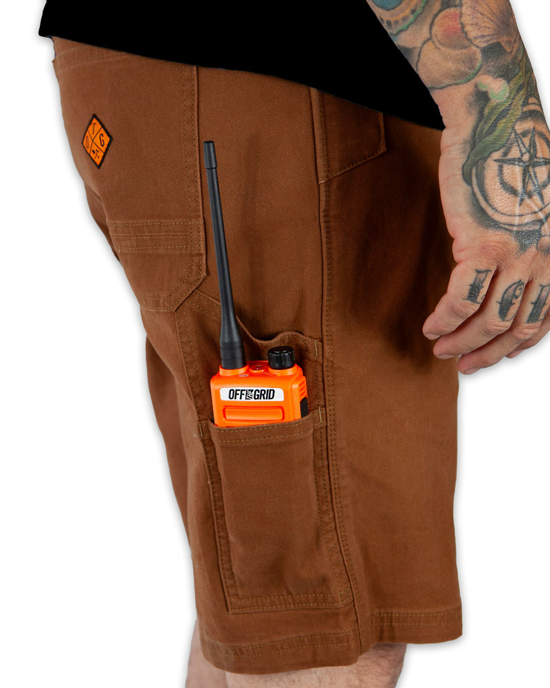 Load image into Gallery viewer, Havok Shorts 12&quot; - Tobacco
