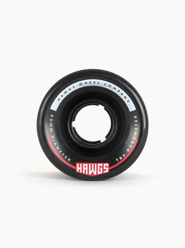 Load image into Gallery viewer, Hawgs Chubby Wheels 60mm 78a - Black (Set of 4)
