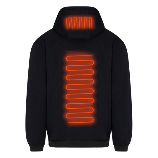 Heated Zip Hoodie for Men and Women