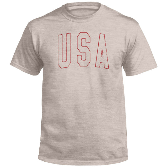 USA Collegiate Solid White (Front)