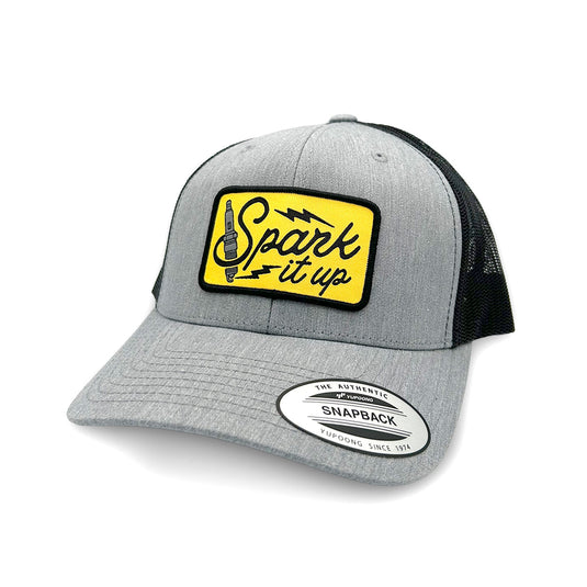 Spark it up Yellow (Woven Patch)