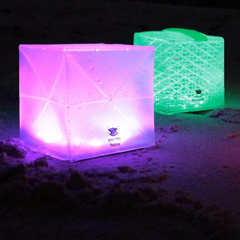 Load image into Gallery viewer, Multicolor Helix Merlin – Color Therapy Lamp for Mood Enhancement &amp; Emotional Wellness
