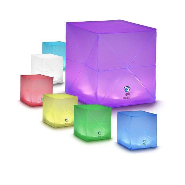 Load image into Gallery viewer, Multicolor Helix Merlin – Color Therapy Lamp for Mood Enhancement &amp; Emotional Wellness
