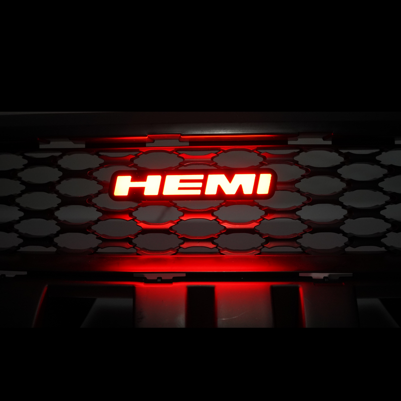 Load image into Gallery viewer, Hemi LED Badge (Multicolor Flow)
