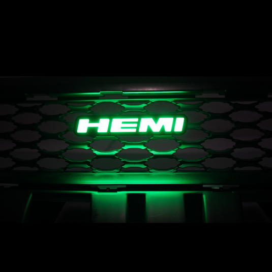Hemi LED Badge (Multicolor Flow)