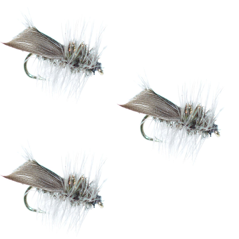 Load image into Gallery viewer, 3 Pack Hemingway Caddis Dry Fly - Hook Size 16

