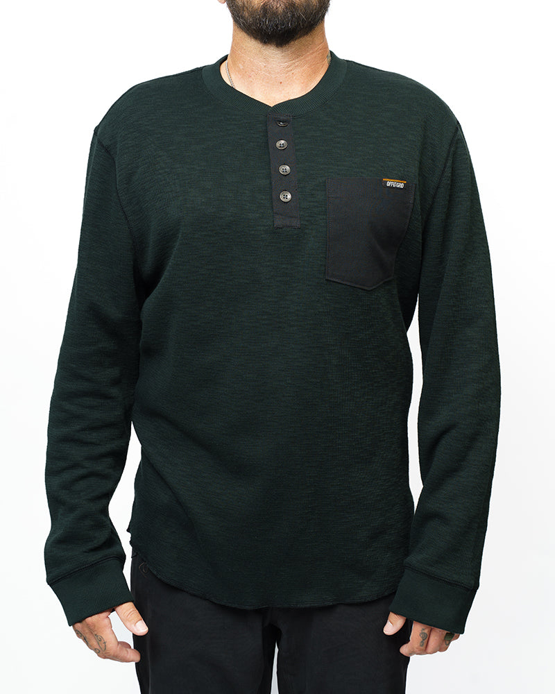 Load image into Gallery viewer, Draper Henley - Vintage Black
