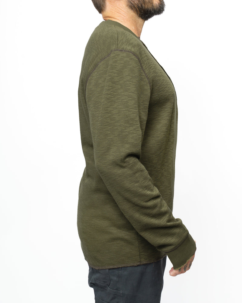 Load image into Gallery viewer, Draper Henley - Dark Olive
