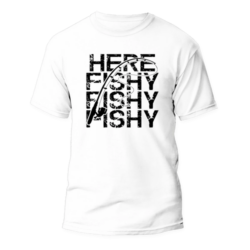 Here Fishy Fishy Man T-Shirt