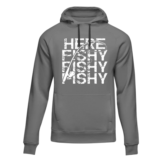 Here Fishy Fishy Unisex Hoodie